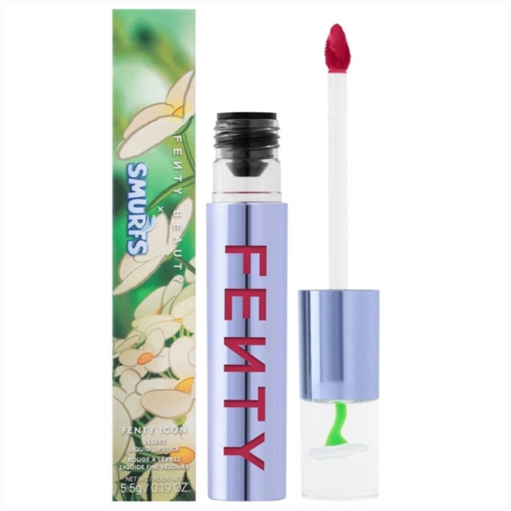 Fenty Beauty x Smurfs Icon Velvet Liquid Lipstick – Shade “Smurf’melon”